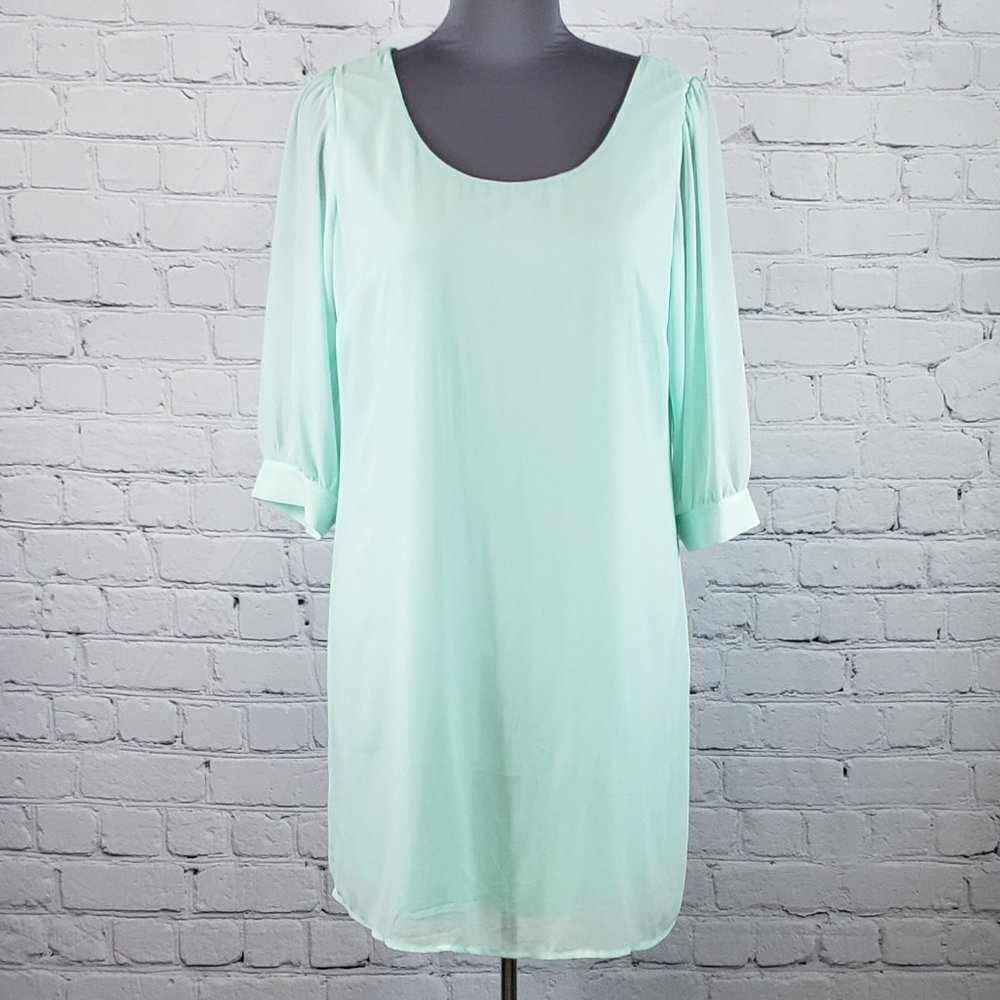 NWT HeartSoul 2X Sea Foam Green Dress